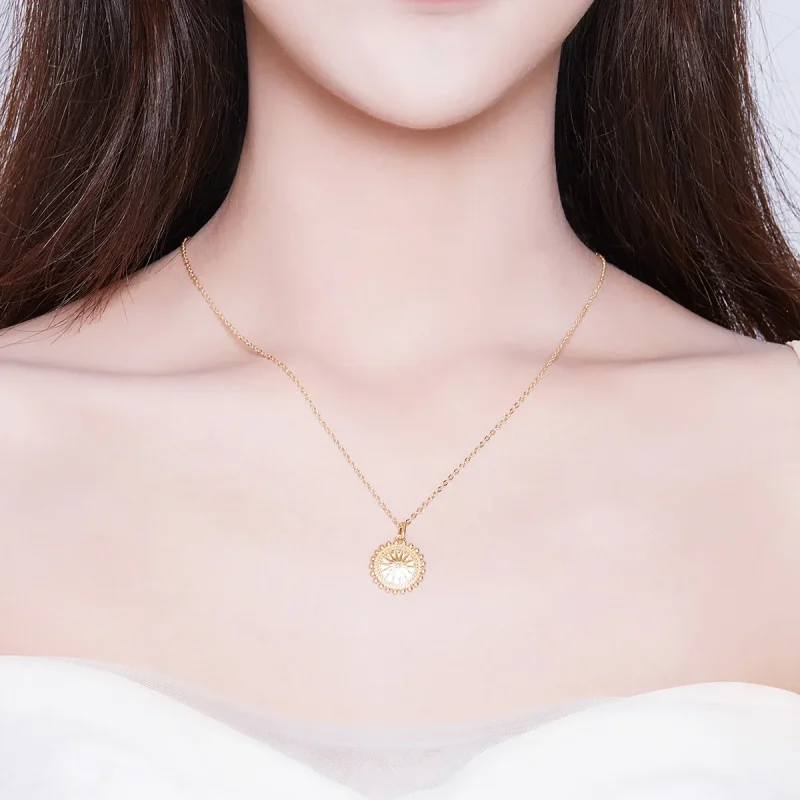 (slika za) Srebrna zvezdasta ogrlica v stilu Pandora - SCN353 - Ogled 7