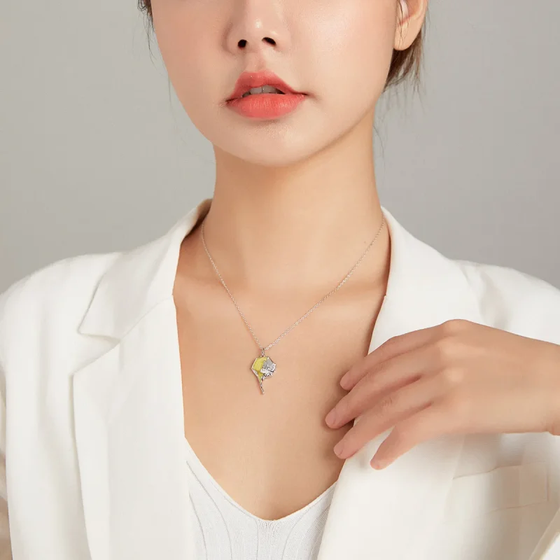 (slika za) Svetleča ogrlica Pandora Style Hive - BSN213 - Ogled 7