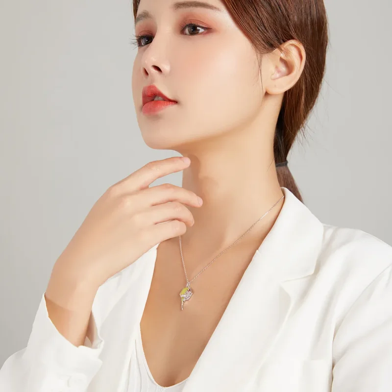 (slika za) Svetleča ogrlica Pandora Style Hive - BSN213 - Ogled 8