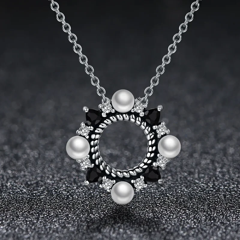 (slika za) Čudovita gibljiva ogrlica v slogu Pandora - VSN032 - Ogled 2