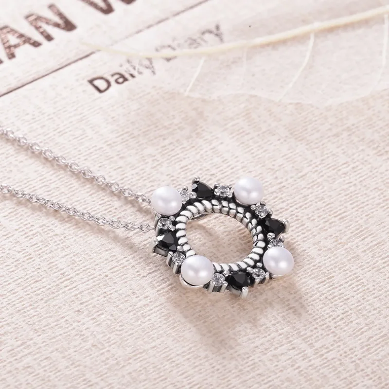 (slika za) Čudovita gibljiva ogrlica v slogu Pandora - VSN032 - Ogled 5