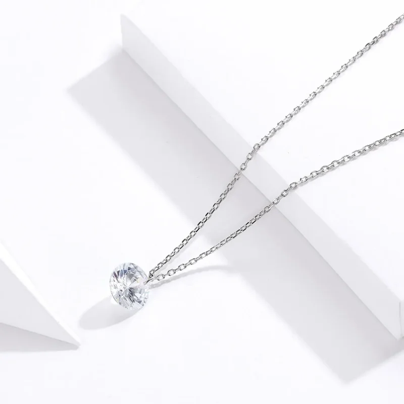 (slika za) Čudovita srebrna ogrlica v stilu Pandora - SCN355 - Ogled 4