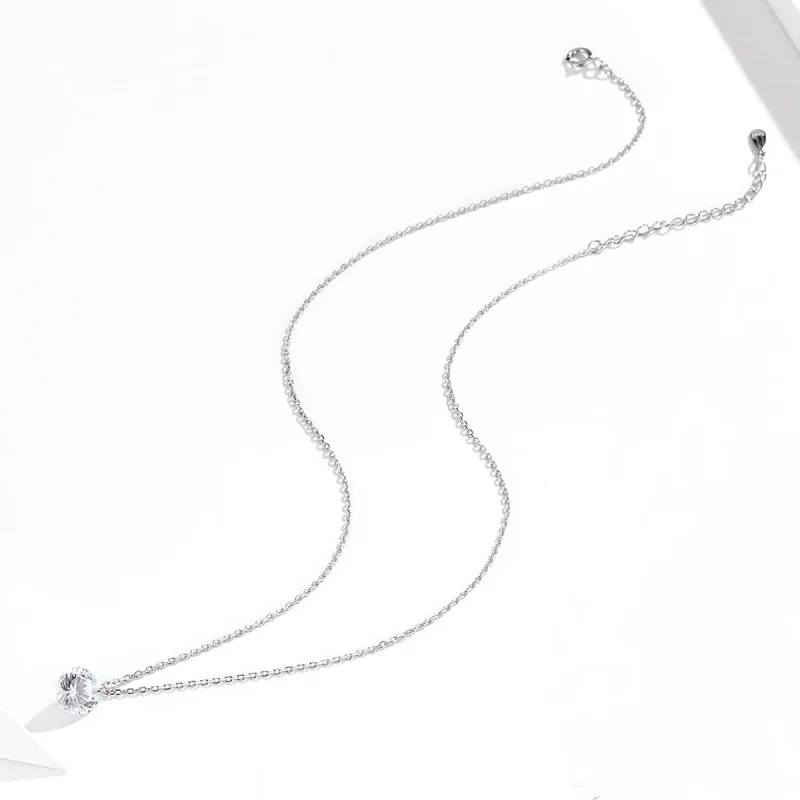 (slika za) Čudovita srebrna ogrlica v stilu Pandora - SCN355 - Ogled 5