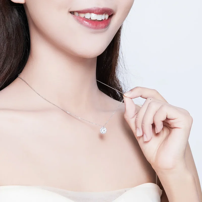 (slika za) Čudovita srebrna ogrlica v stilu Pandora - SCN355 - Ogled 9