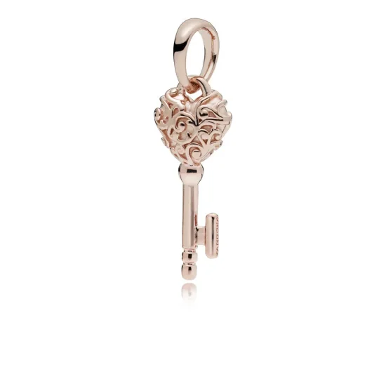 (slika za) Obesek za kraljeve ključe, PANDORA Rose™ - 387725