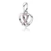 PANDORA Bca trak in srebrni obesek s srcem - 390390PCZ
