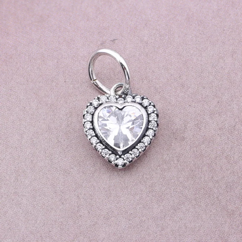 (slika za) PANDORA Bleščeči ljubezenski obesek - 390366CZ - Ogled 2