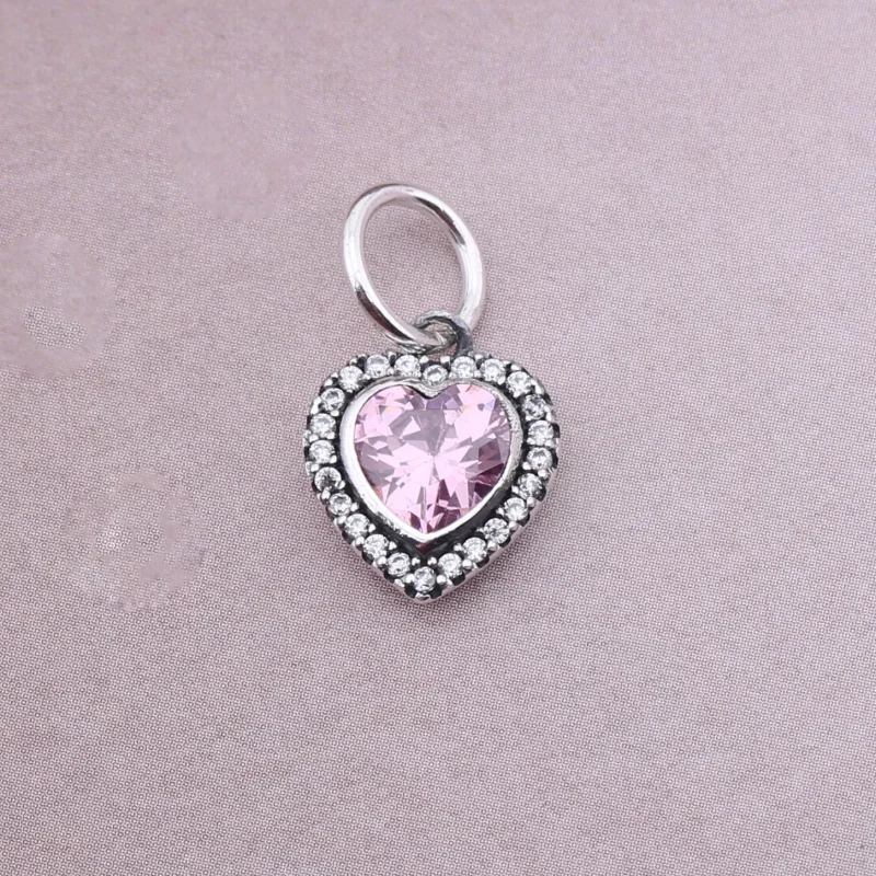 (slika za) PANDORA Bleščeči ljubezenski obesek - 390366CZ - Ogled 3