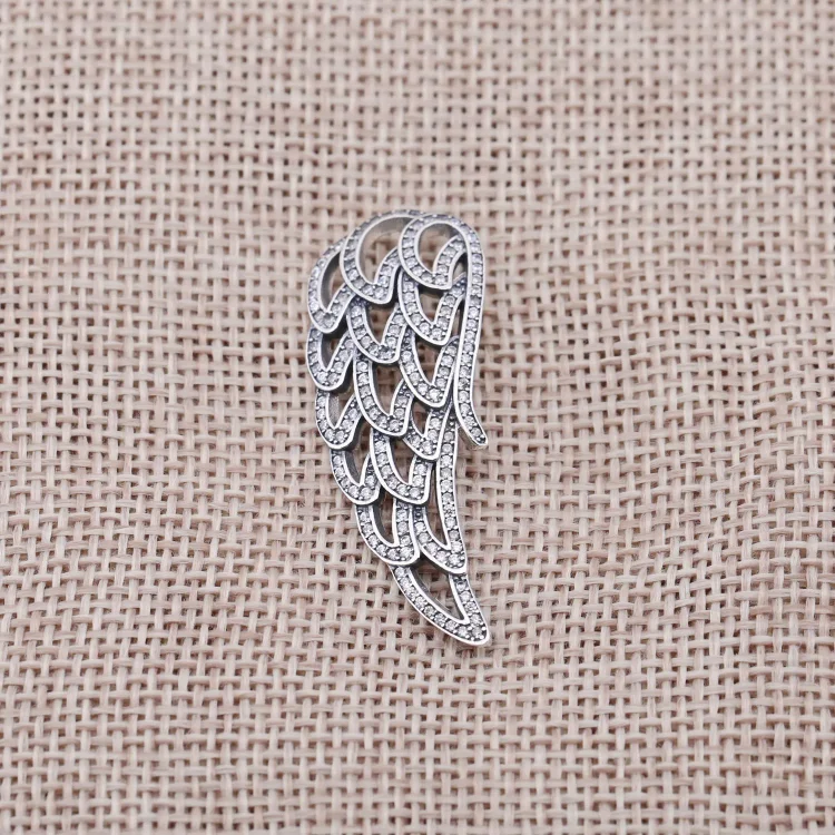 PANDORA Obesek ogrlica z angelskimi krili - 390374CZ-90