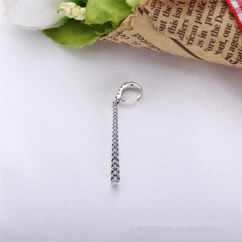 (slika za) PANDORA obesek padajoča zvezda, prozoren CZ - 396354CZ-60 - Ogled 2