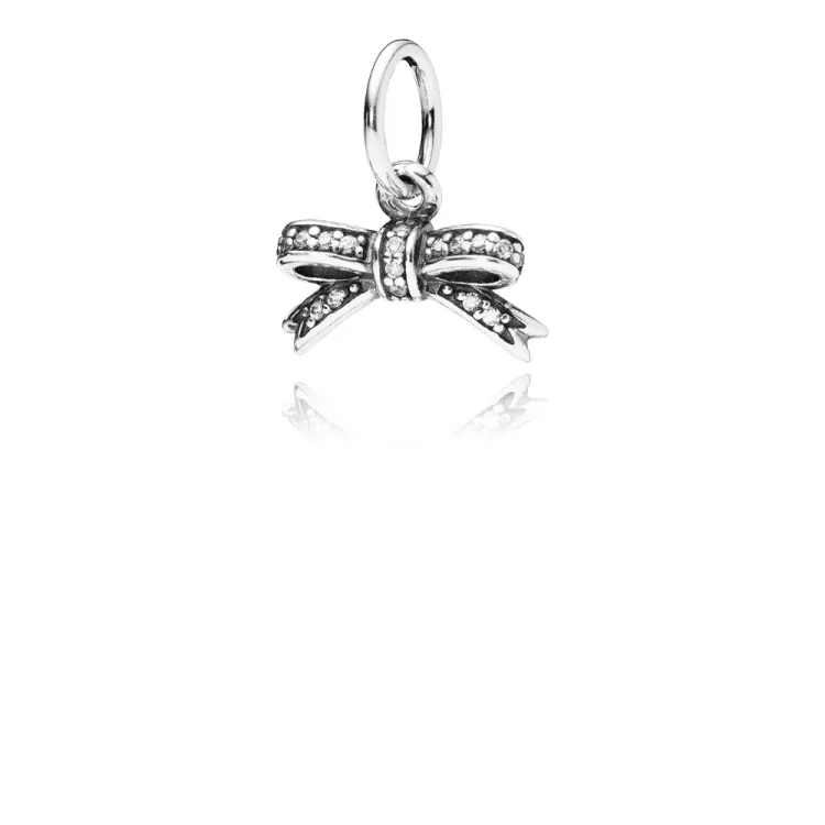 PANDORA Obesek z nežno pentljo - 390357CZ