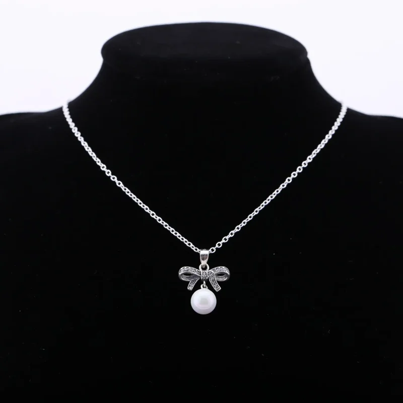 (slika za) PANDORA Ogrlica z obeskom Delicate Sentiments - 390380P-70 - Ogled 2