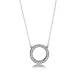PANDORA Srca PANDORA s prozorno ogrlico z obeskom CZ - 590514cz-45 PANDORA Srca PANDORA s prozorno ogrlico z obeskom CZ - 590514cz-45