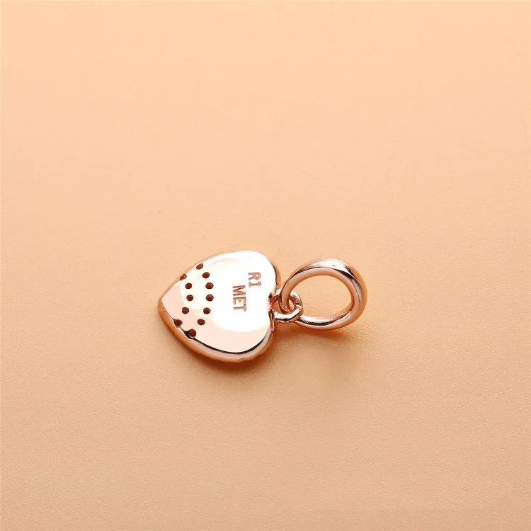 PANDORA Srebrni obesek Fan of Love, prozoren CZ - 397286CZ