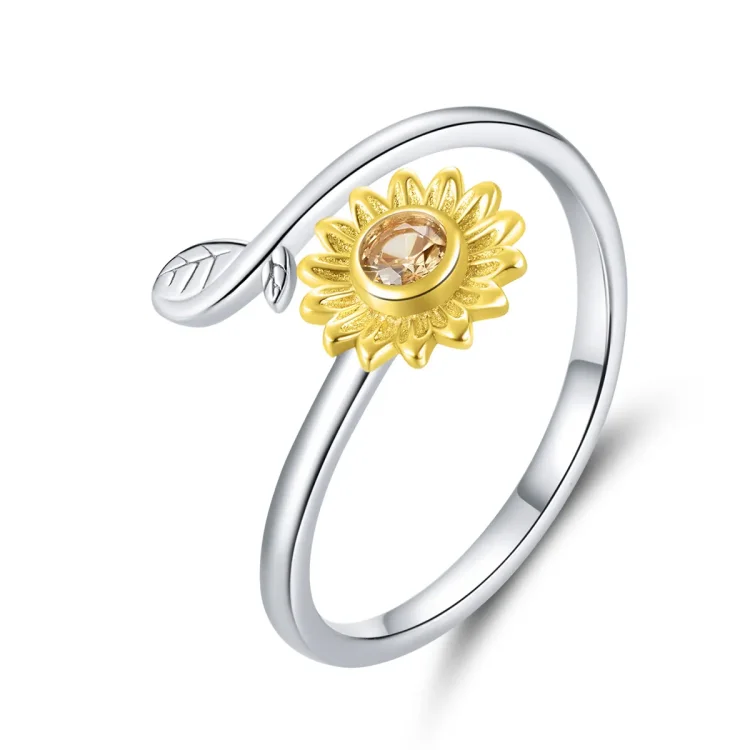Odprt prstan Pandora Style Fresh Daisy - BSR127