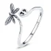 Odprt prstan Pandora Style Love Dragonfly - SCR734