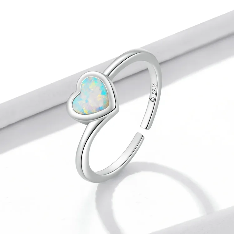 Odprt prstan Pandora Style Opal Love - BSR234