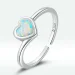 Odprt prstan Pandora Style Opal Love - BSR234 Odprt prstan Pandora Style Opal Love - BSR234