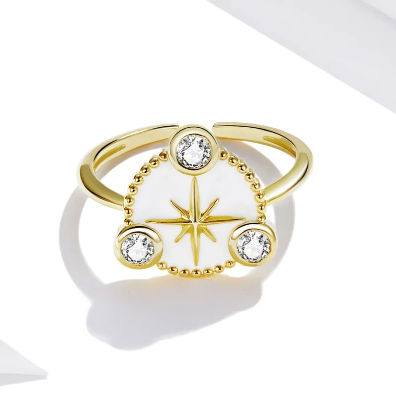 (slika za) Odprt prstan Pandora Style Personality Star - SCR733 - Ogled 3