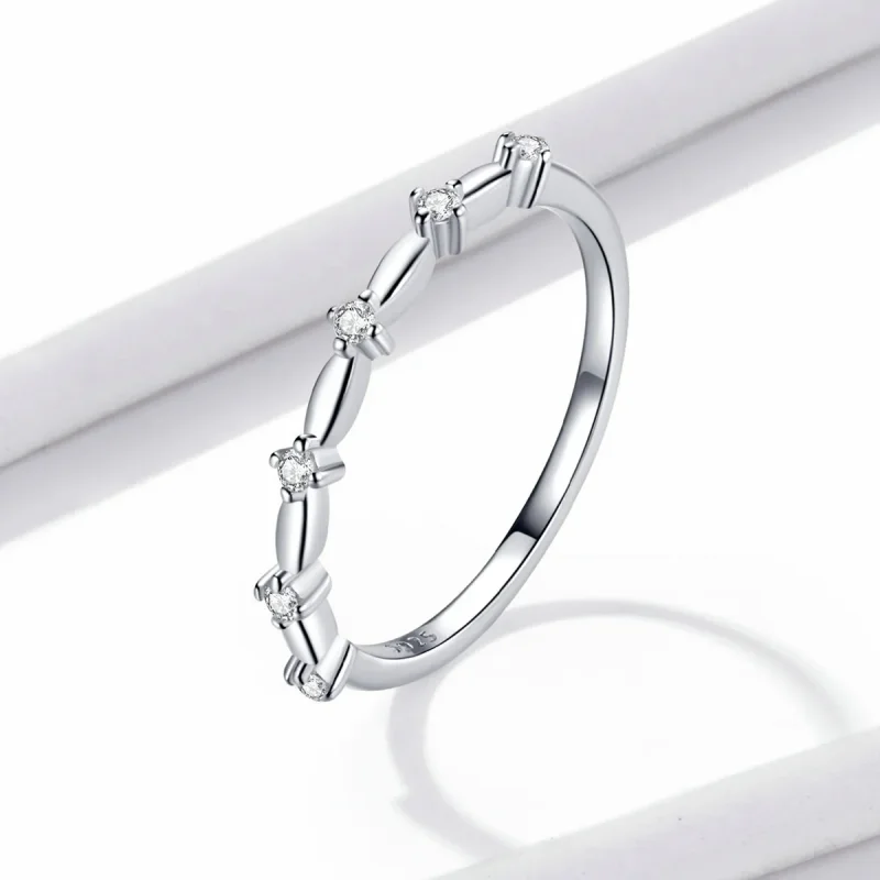 (slika za) Pandora Style Simple - zvezdasti prstan - BSR206-A - Ogled 2