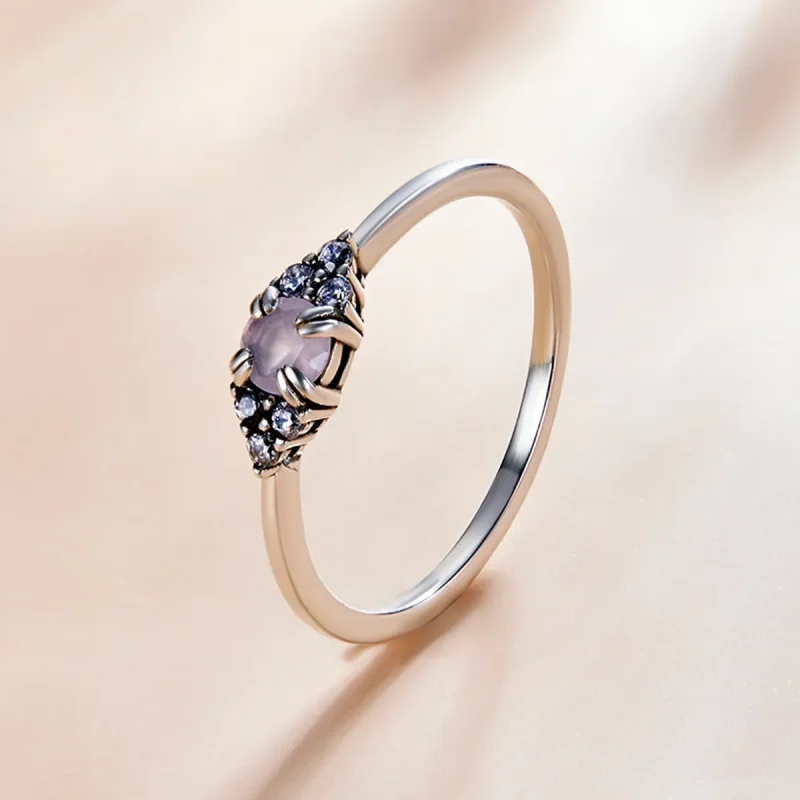 (slika za) Prstan večne ljubezni v stilu Pandora - SCR534-PK - Ogled 2