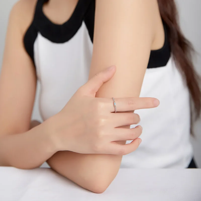 (slika za) Srebrni prstan Love of Rainbow v stilu Pandora - SCR721 - Ogled 6