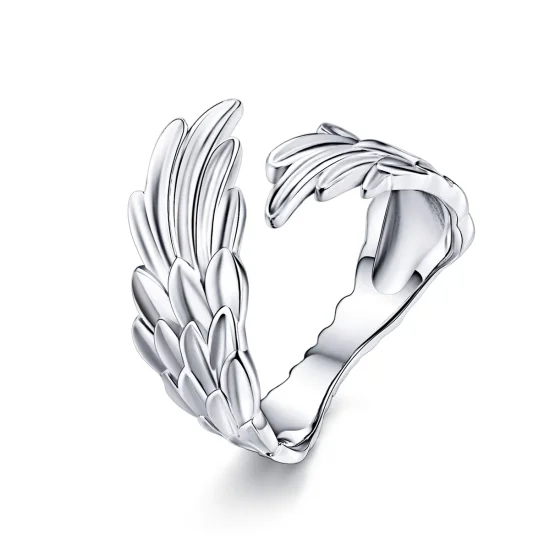 (slika za) Srebrni prstan Wings of Hope v stilu Pandora - SCR512