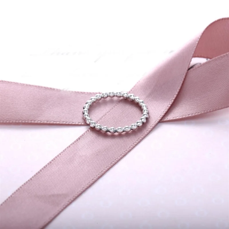 (slika za) Obroč s kroglicami za zlaganje mehurčkov PANDORA - 190615 - Ogled 3