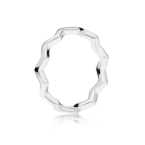 (slika za) PANDORA Brezčasen cikcak prstan - 197752