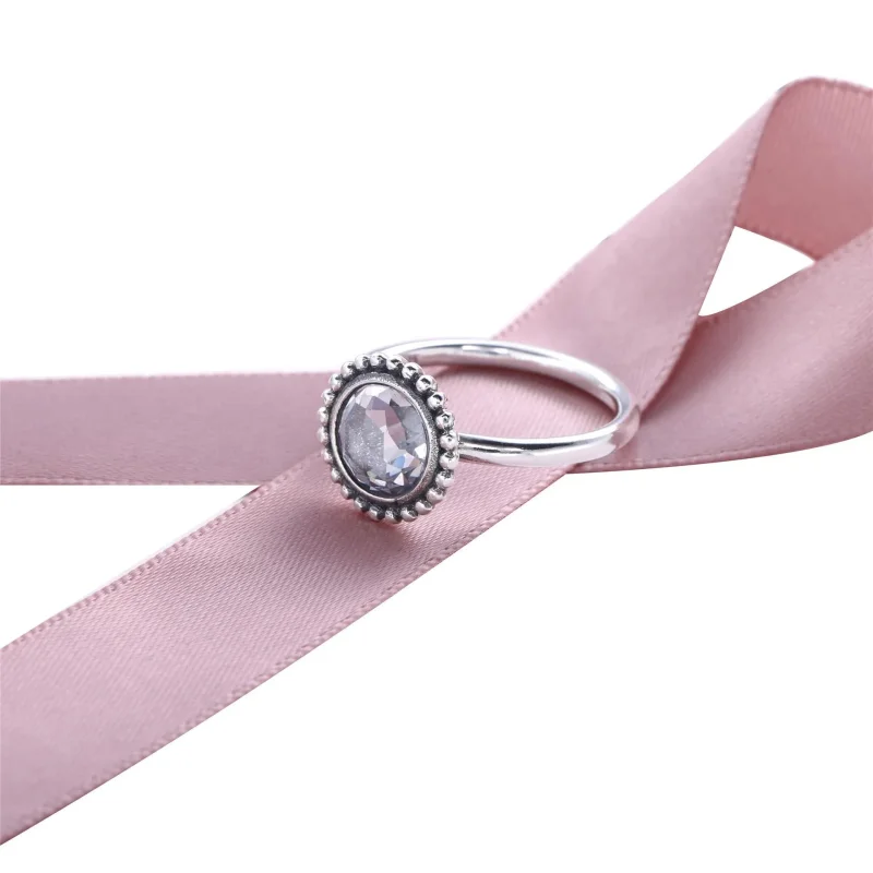 (slika za) PANDORA Brilliant Legacy s prozornim CZ prstanom UPOKOJENA - 190904CZ - Ogled 2