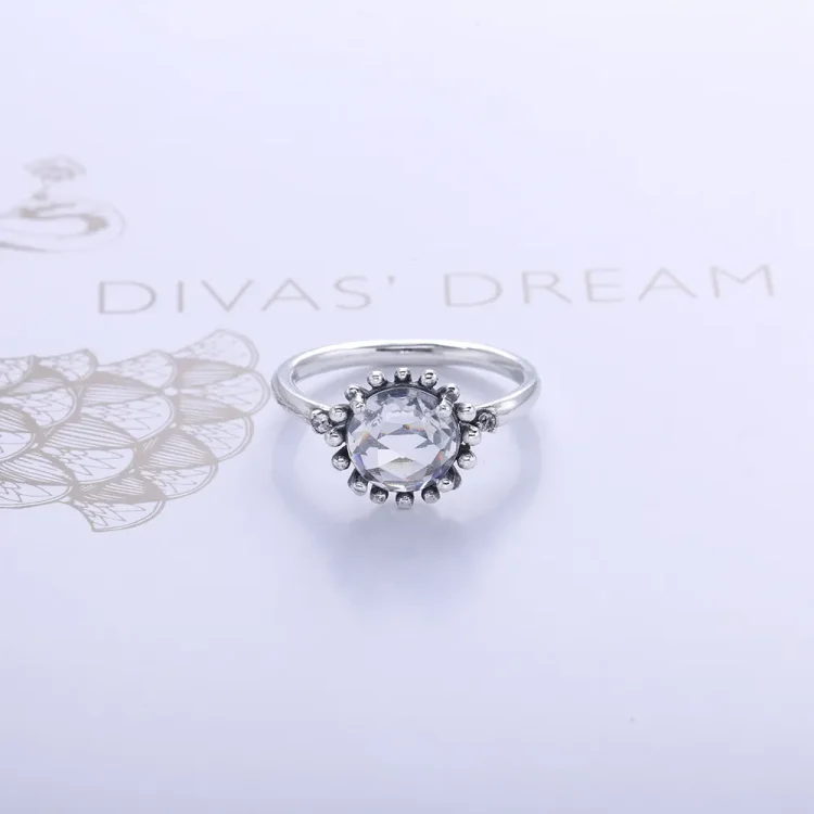 PANDORA Cvetlična eleganca - 190850PAM - Prstani