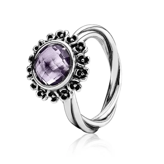 (slika za) PANDORA Cvetlična eleganca - 190850PAM - Prstani
