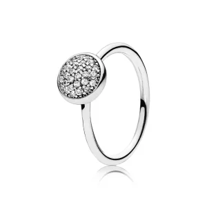 (slika za) PANDORA Dazzling Droplet Pave Ring - 191009CZ