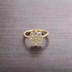 PANDORA Lace Botanique, prozorni prstani Cz - 150182CZ