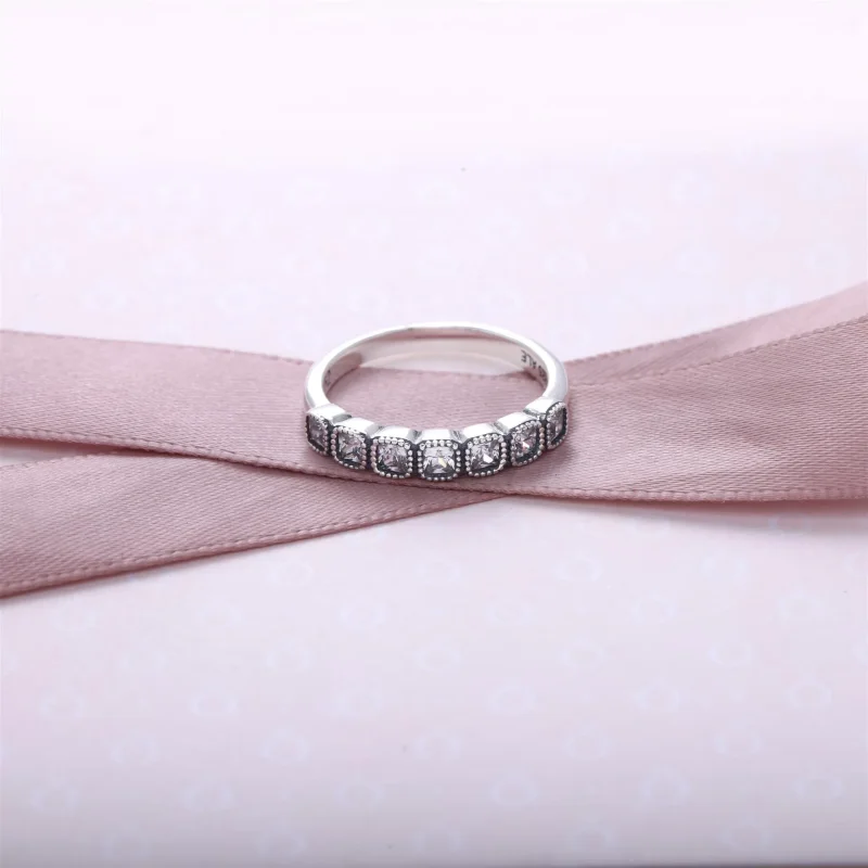 (slika za) PANDORA Privlačna blazina, prozoren prstan CZ - 191019CZ - Ogled 3