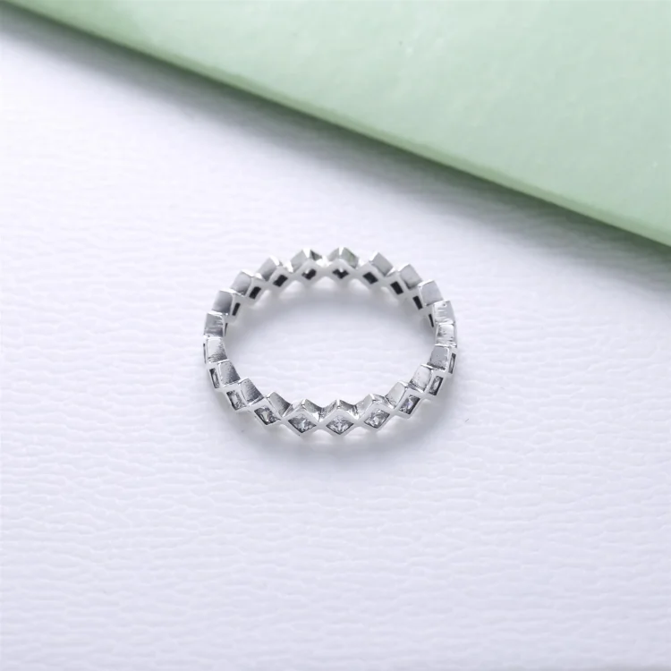 PANDORA Privlačna princesa, prstani Eternity - 190944CZ