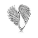 PANDORA prstan Majestic Feathers - 190960CZ
