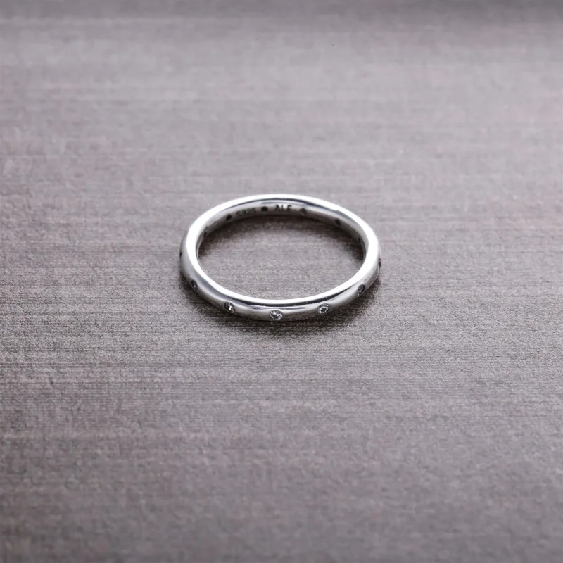 (slika za) PANDORA Prstan s cirkoni - 190945CZ - Ogled 2