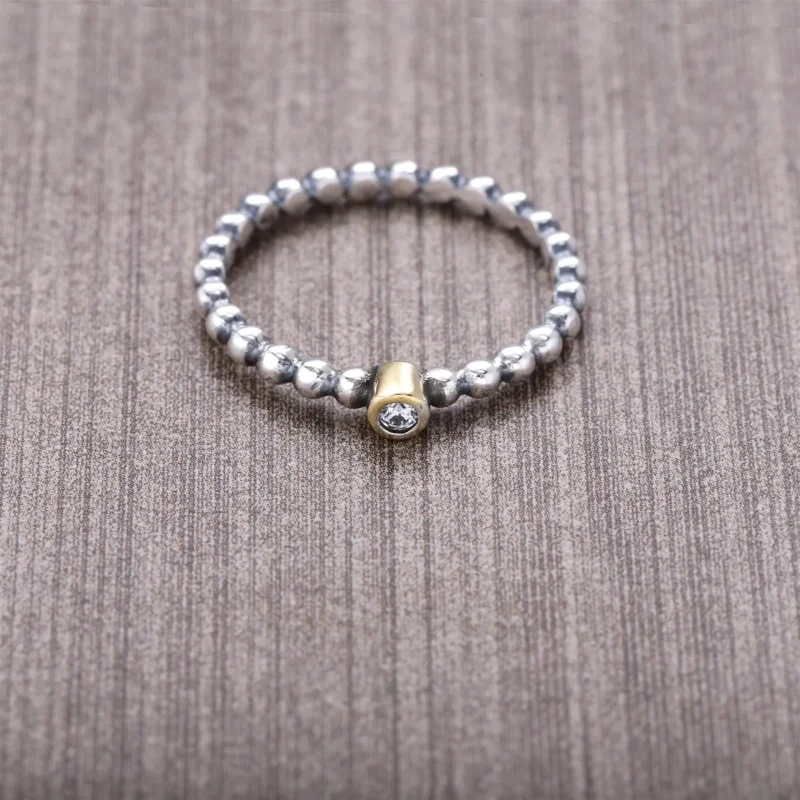 (slika za) PANDORA Prstan Večerna zvezda, ki ga je mogoče zložiti, diamant - 190214D - Ogled 3