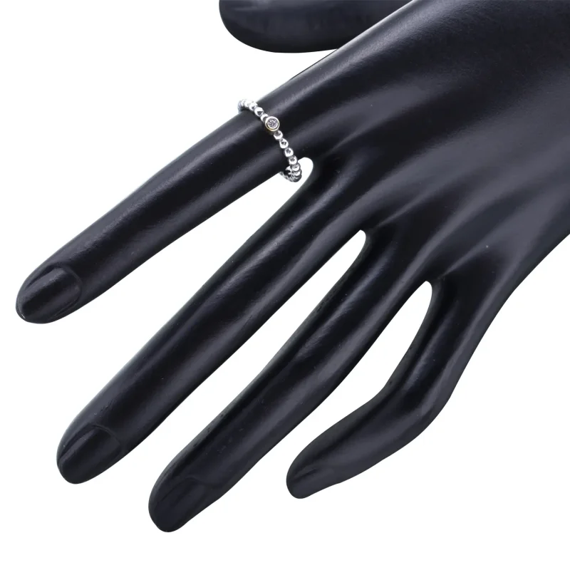 (slika za) PANDORA Prstan Večerna zvezda, ki ga je mogoče zložiti, diamant - 190214D - Ogled 4