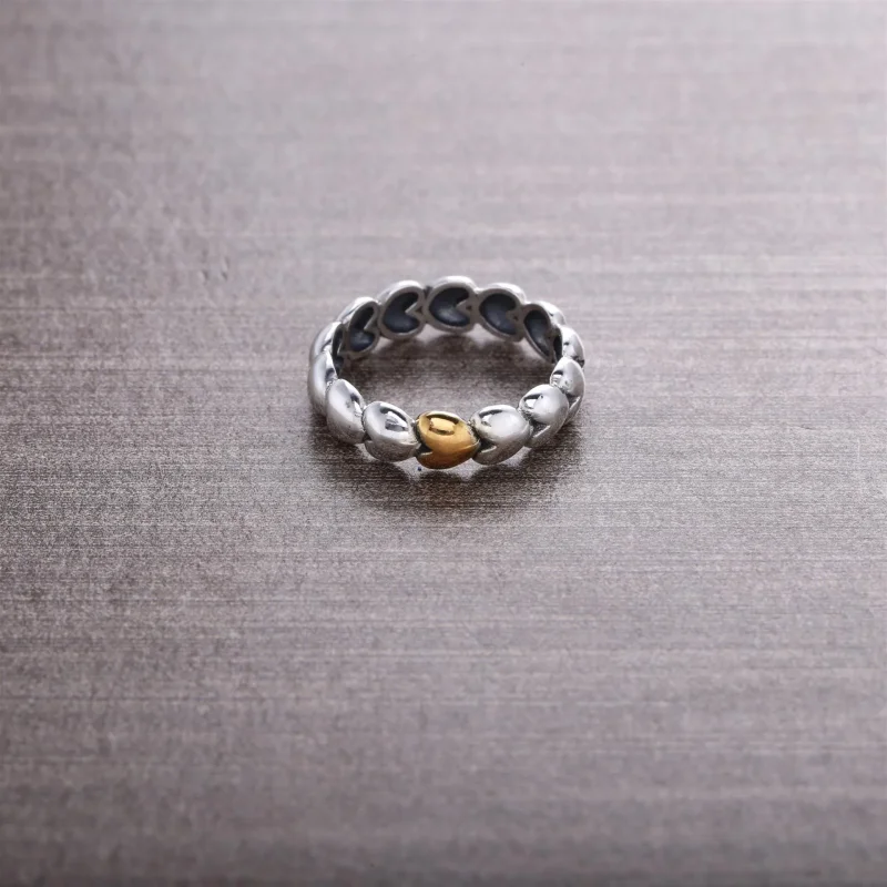 (slika za) PANDORA prstan z velikim srcem - 190898 - Ogled 2