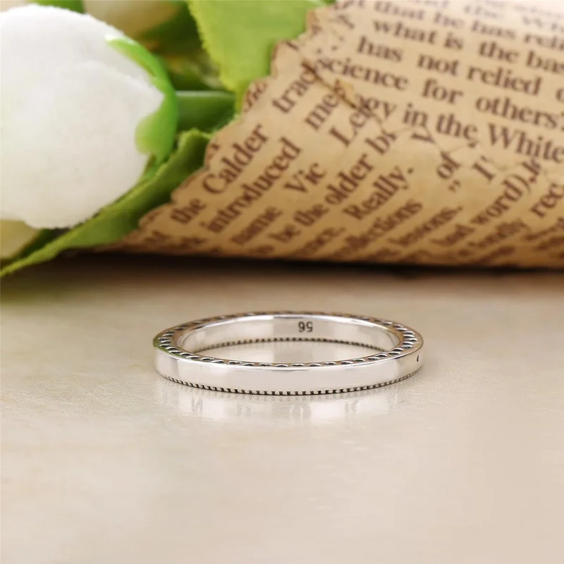 (slika za) PANDORA Signature Hearts of PANDORA prstan, prozoren CZ - 197437CZ - Ogled 3