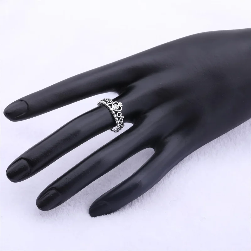 (slika za) PANDORA Silver ring with cubic zirconia - 190880CZ - Ogled 4