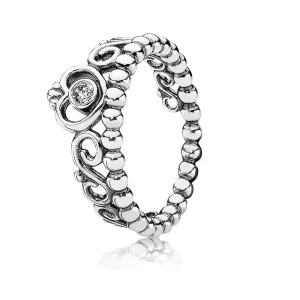 (slika za) PANDORA Silver ring with cubic zirconia - 190880CZ