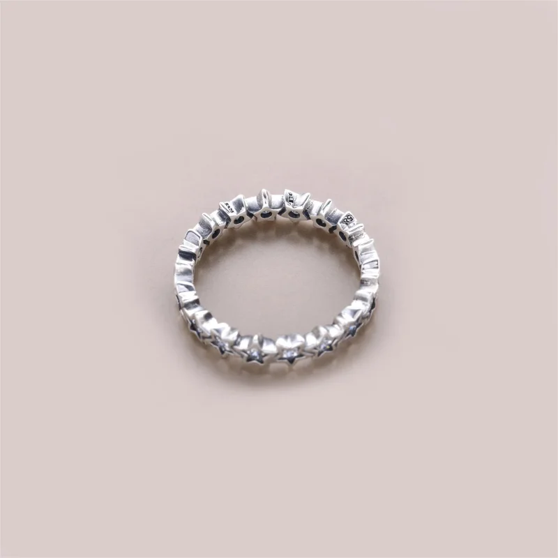 (slika za) PANDORA Starshine, prozorni prstani Cz - 190974CZ - Ogled 3