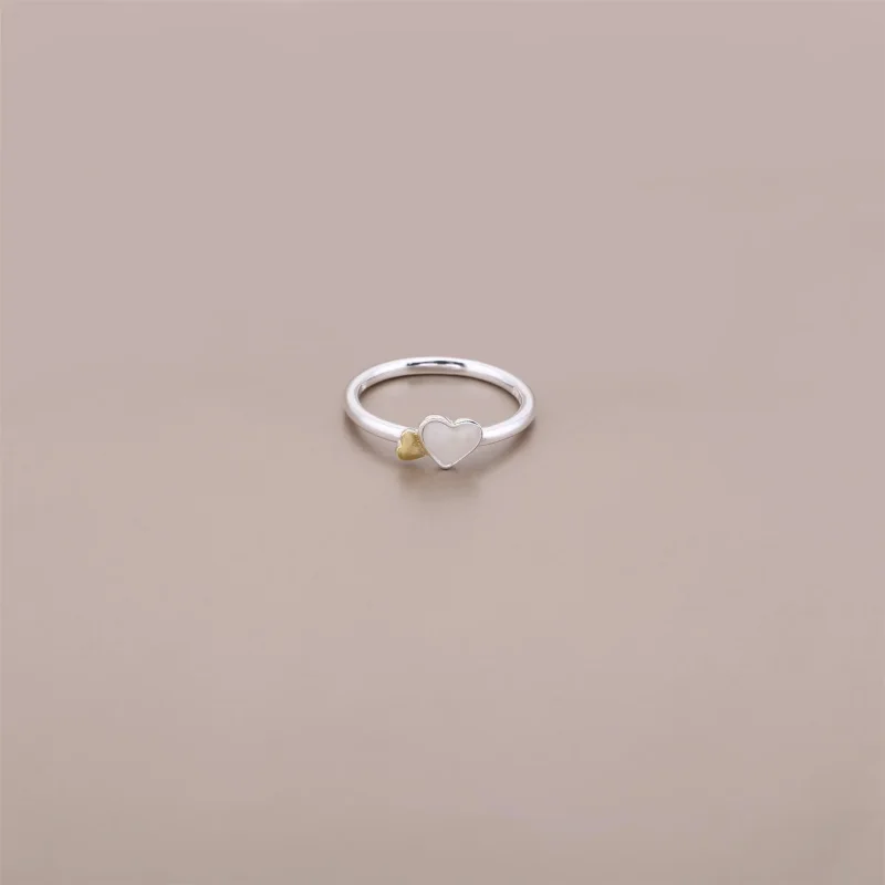 (slika za) PANDORA svetleči prstan s srčki - 190998MOP - Ogled 2