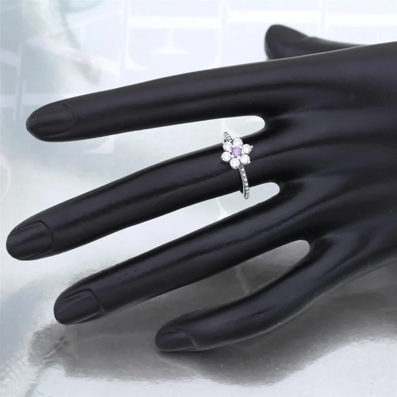 (slika za) Prstan PANDORA Forget Me Not - 190990ACZ - Ogled 4