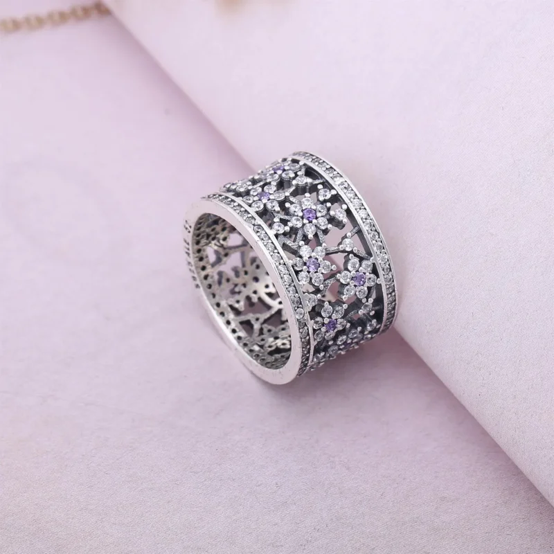 (slika za) Prstan PANDORA Forget Me Not - 190991ACZ - Ogled 2