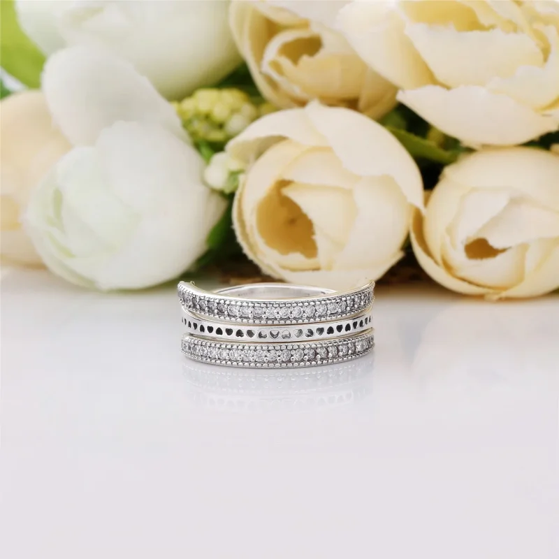 (slika za) Prstan Pandora logo - 197404CZ - Ogled 2