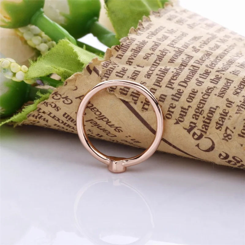 (slika za) Prstan s srcem Puzzle PANDORA Rose™ - 186551 - Ogled 4